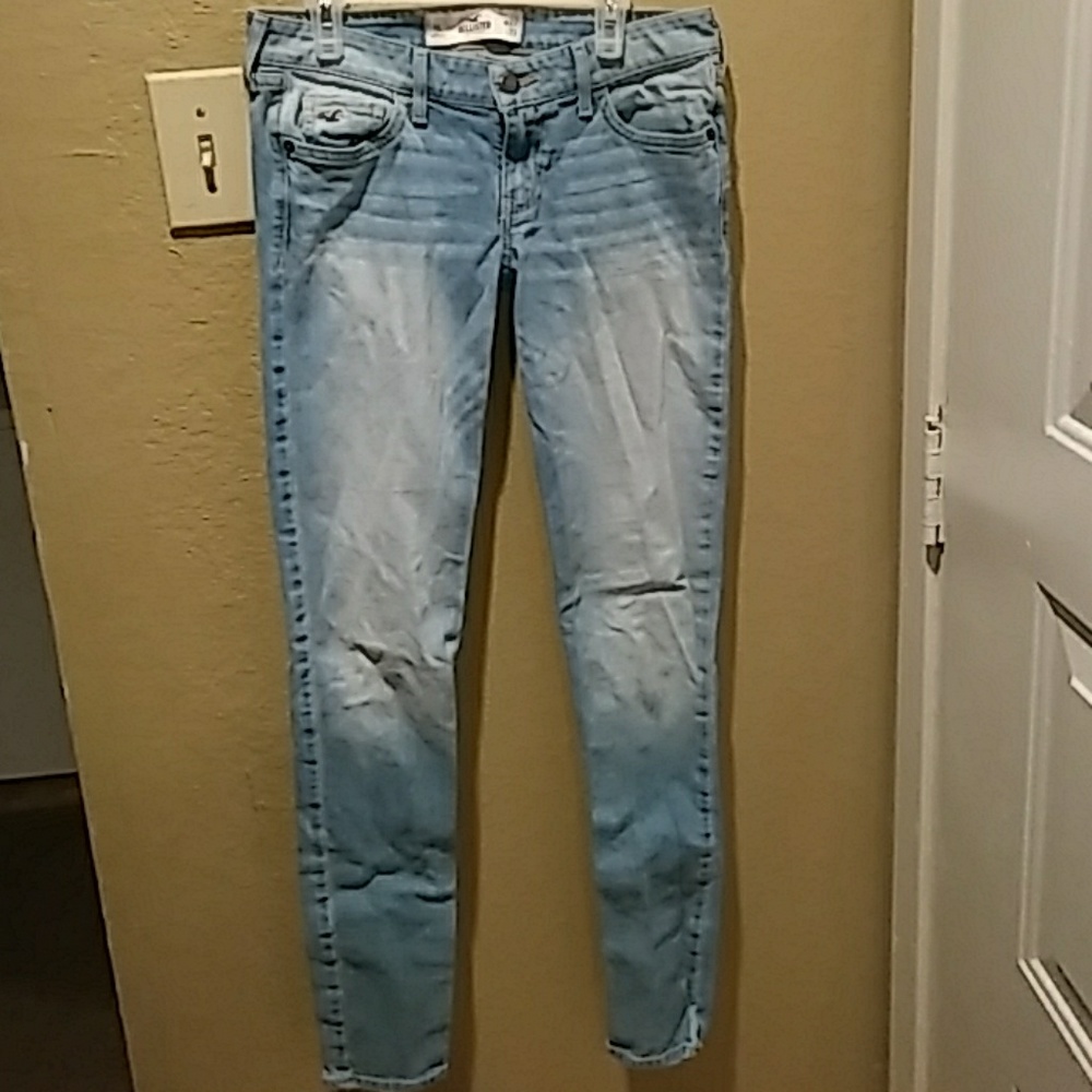 Hollister Light Wash Skinny Jeans Size 5L